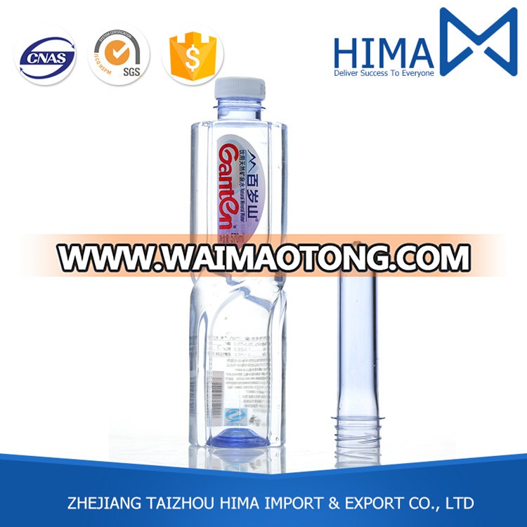 Good Quality 500Ml Pet Mineral Water Bottle plastic preform for pet bottles price/plastic preform