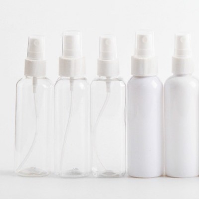 PET plastic bottle 100ml clear spray bottles for disinfectant