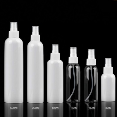 100ml 500ml Empty Clean Plastic PET Disinfectant Pump Spray Bottle